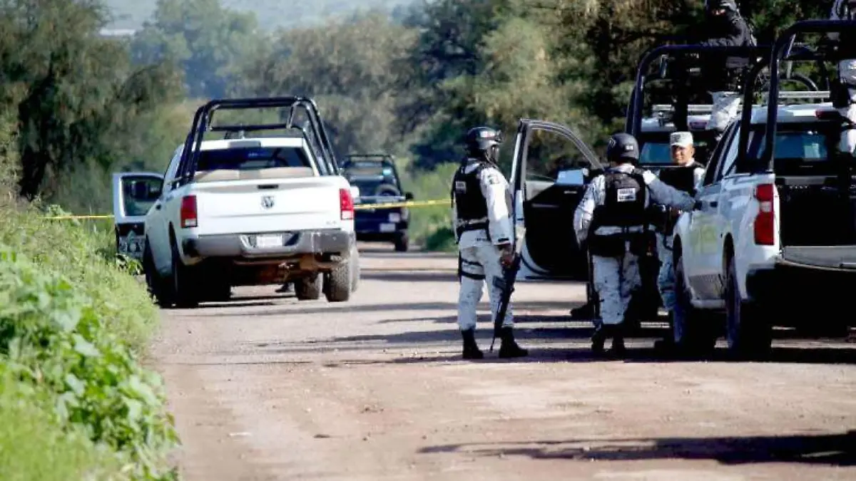 En la carretera que comunica a la comunidad de Tapias de Santa Cruz, en Fresnillo, Zacatecas fueron localizados los cuerpos colgados de cuatro personas.